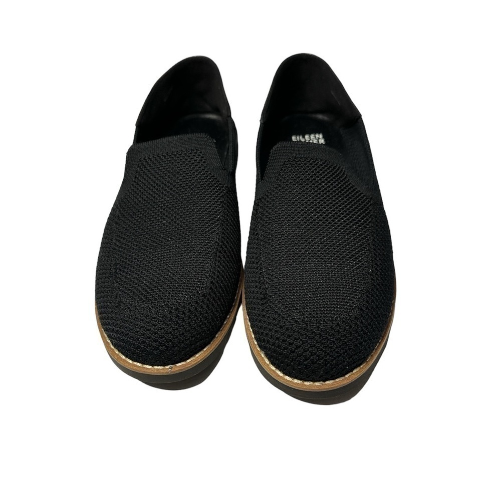 Eileen Fisher Women’s Stretchy Knit Loafer in Black Size 7